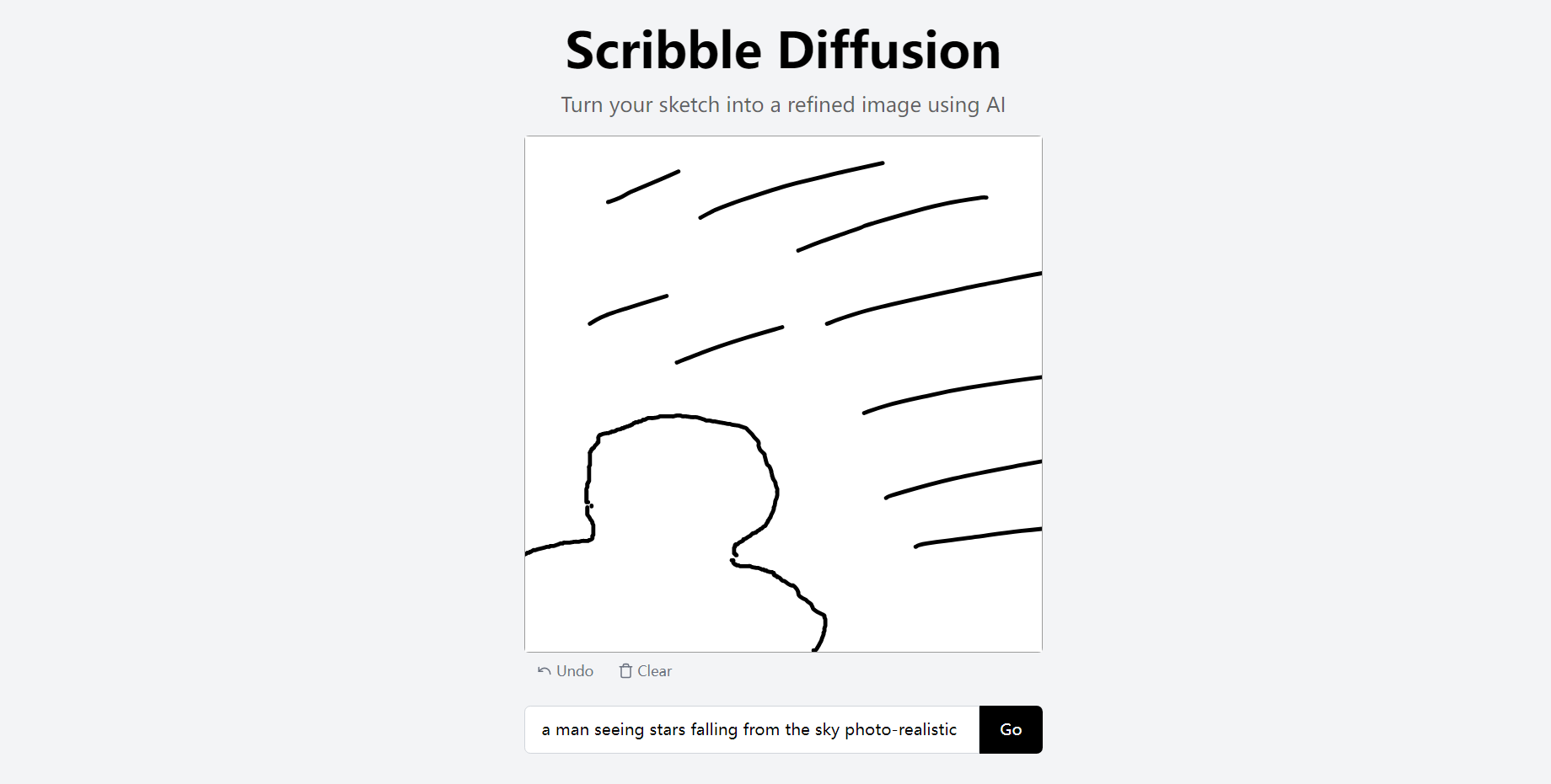 Scribble Diffusion